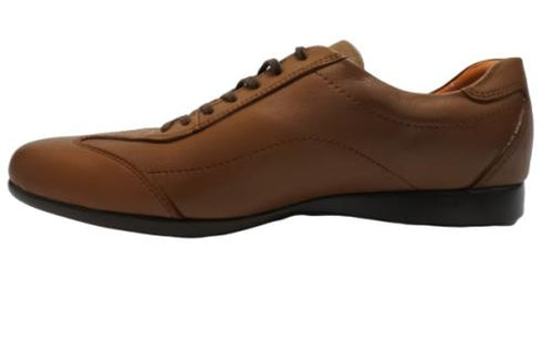 【KANEKA designo7001 ブラウン】幅広4E 日本製本革タウンウォーキングシューズ